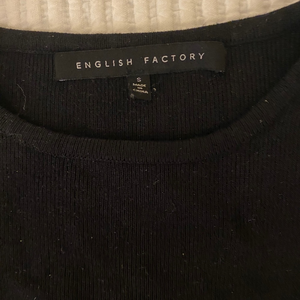 English Factory Ruffle Short Sleeve - Picture 3 of 3